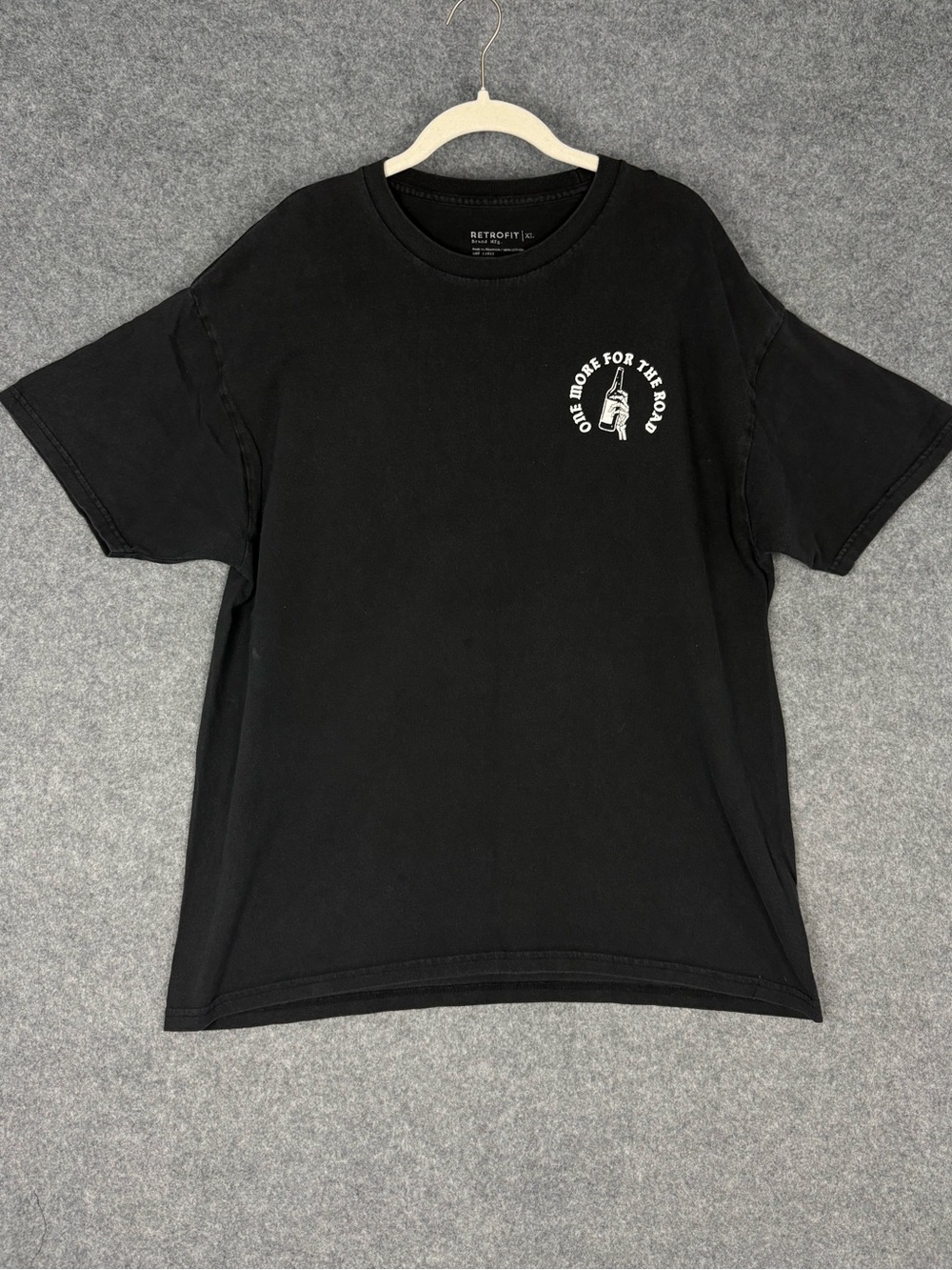 Retrofit One More For The Road Graphic T Shirt XL Black Desert Western